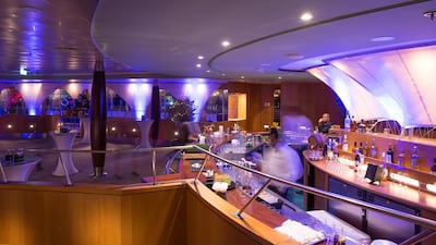 The renovated Yacht Club restaurant on the QE2. PCFC Hotels