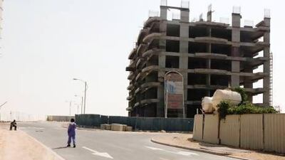 In an odd coincidence, the day before Kevin McGeever reappeared on January 29 it was announced that work was to resume on half-completed Shami Tower in Sports City, Dubai. Sarah Dea / The National