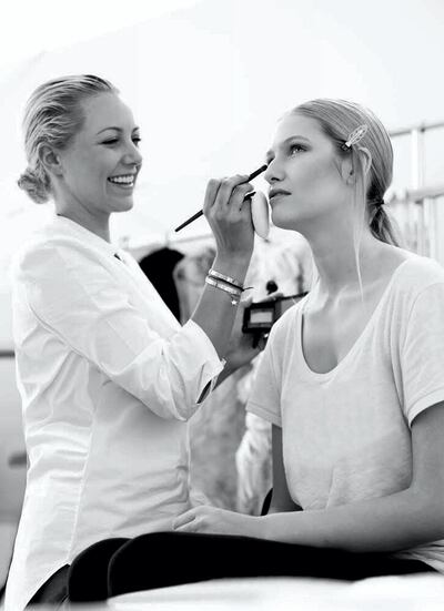 Makeup artist Toni Malt has an unstructured approach to budgeting, bills and saving as a freelancer. Photo: Toni Malt