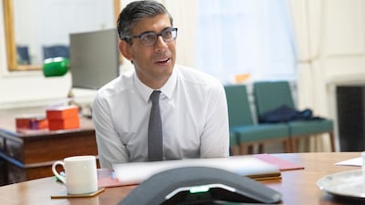 Allies of Rishi Sunak say he favours a hard line on Iran. Simon Walker / No 10 Downing Street