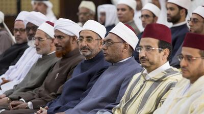 Dr Al Azhari said that most of the extremist groups, including Al Qaeda, ISIL and Boko Haram, have similar patterns of thinking that people can learn from so as to prevent new groups from emerging. The pattern has been the same for the past 80 years or so, he said. One of the tactics those groups use is to shatter the idea of a home nation. Ryan Carter / Crown Prince Court - Abu Dhabi