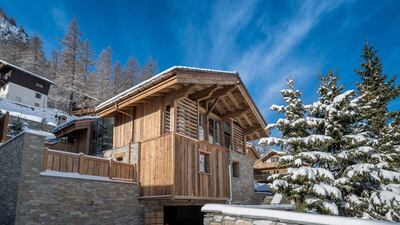 Chalet Husky in Val-d’Isère, France. Prices for the luxurious chalet start from Dh11,475 per person, and can rise to Dh32,000, but it has attracted many bookings, despite the premium prices. Courtesy Scott Dunn