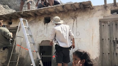 Ameen recalls 'falling in love' with the village of Khasab for its 'out of this planet' scenery. Image Nation Abu Dhabi