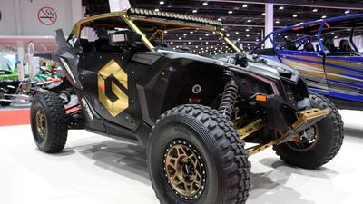 One of many customised off-roaders.
