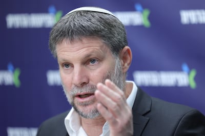 Finance Minister Bezalel Smotrich, a high-profile settler, has declared more than 46 hectares as state land for an Israeli outpost in the West Bank. EPA
