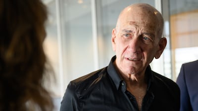 Ehud Olmert, former Prime Minister of Israel. Getty Images