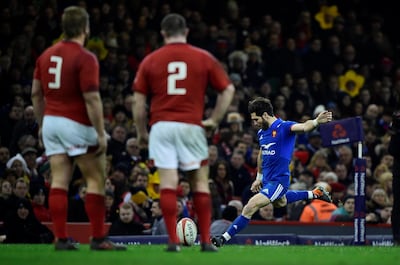 France’s Maxime Machenaud missed only two kicks during the Six Nations. Rebecca Naden / Reuters