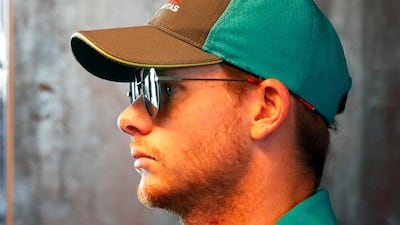 Australia cricket captain Steve Smith departs from Cape Town International airport. Nic Bothma / EPA