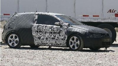 The Volkswagen Golf Mk VII is longer and lower than previous incarnations. Lehmann Photo-Syndication