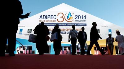 Vistors flocked to Adipec 2014. Christopher Pike / The National