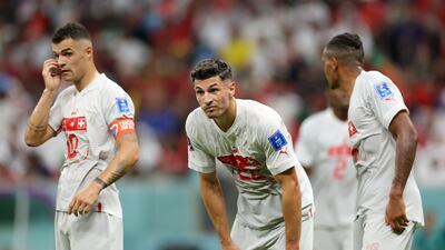 Fabian Schar - 3. Stood off Ramos for the opener and was very weak in his defending for the second. A poor overall performance also saw him get booked for a late challenge on Felix before being taken off at half time. Getty