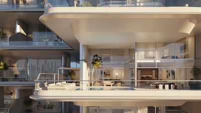 A double ceiling residence. Photo: Omniyat