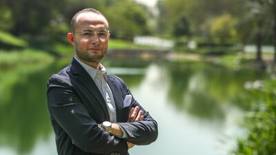 Hussein Hosni, founder of Grocart, invests in gold, property and stocks. Victor Besa / The National