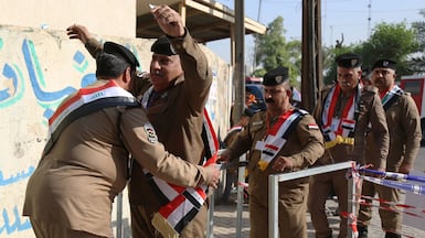 Iraq held elections in November but has yet to form a government amid competing influences from the US and Iran. EPA