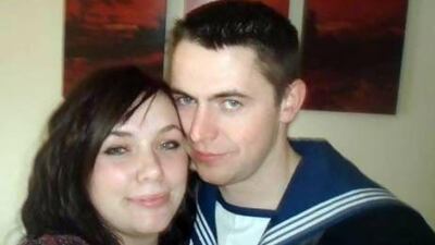 British sailor Timmy MacColl, seen here with his wife Rachael. Courtesy of the MacColl family