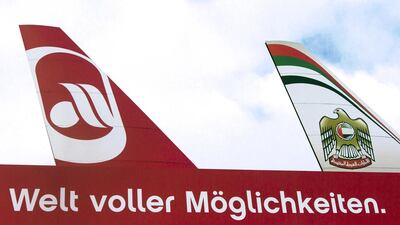 Passengers of both airlines have already booked 82,000 trips on the routes affected. Thomas Peter / Reuters