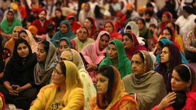 All men and women must cover their hair inside the temple.