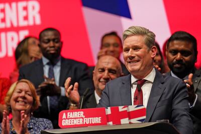 Keir Starmer is said to be working on plans to end all new North Sea oil and gas projects. Getty Images