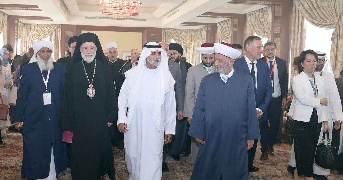 Muslims In Uae Religious leaders meet in Abu Dhabi to discuss challenges faced by ...