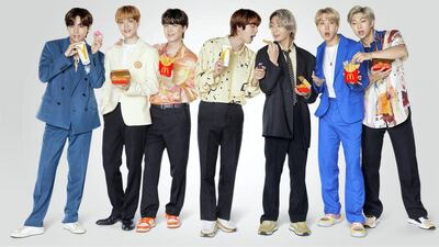 'The band has great memories with McDonald’s,' said BTS' label, Big Hit Entertainment. 'We’re excited about this collaboration and can’t wait to share the BTS Meal with the world.' Courtesy McDonald's