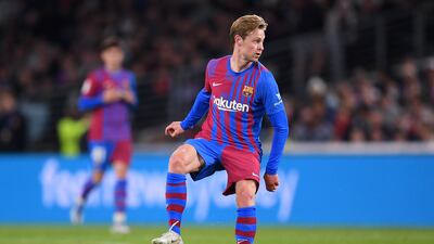 7) Frenkie de Jong of Barcelona, £96.24m. EPA