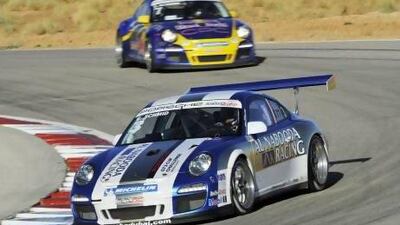 Clemens Schmid holds a six-point lead over Abdulaziz Al Faisal in the drivers’ championship.