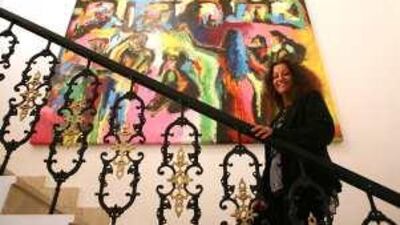 Salwa Zeidan seeks to champion Emirati artists at her new eponymous art gallery, which is opening in Abu Dhabi today.