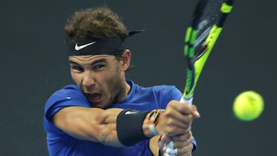 Rafael Nadal was never really in trouble against the temperamental Nick Kyrgios. Jason Lee / Reuters