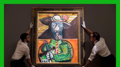 Pablo Picasso's Le Matador makes it's auction debut at Sotheby's in London, England. Ian Gavan/Getty