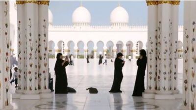 Sheikh Zayed Grand Mosque is one of Abu Dhabi's major tourist attractions even for non-Muslims. Fatima Al Marzouqi / The National
