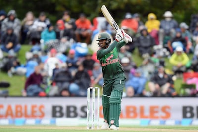 Middle-order batsman Mohammed Mithun again proved he was Bangladesh's form player. Kai Schwoerer / Getty Images