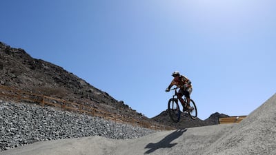 Fujairah Adventure Park is a great spot for biking. Pawan Singh / The National
