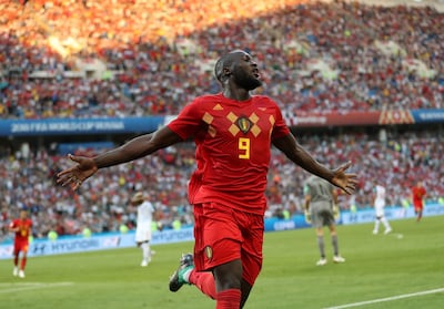 Romelu Lukaku helped Belgium to the semi-finals of the 2018 Fifa World Cup. EPA