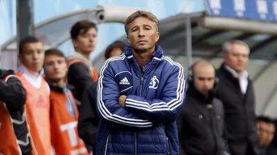 Dan Petrescu, 48, takes charge of Al Nasr for the first time against Dibba on Wednesday, November 2, 2016. Dmitry Korotayev / Getty Images