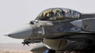 Tuesday’s statement did not say how many aircraft from the UAE squadron were in action, or where or what their targets were.