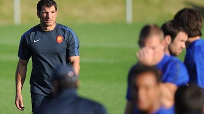 Marc Lievremont was not happy with his team's performance and he let them know about it, but through the media.