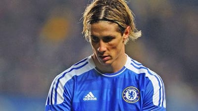 Fernando Torres, the Chelsea striker.