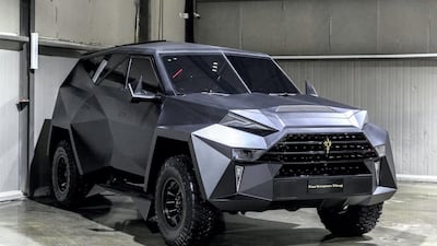 The Karlmann King is almost six metres long and as high as it is wide (about 2.5 metres). Antonie Robertson / The National