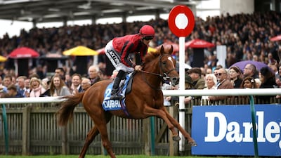 Max Vega, ridden by Harry Bentley, won the The Godolphin Flying Start Zetland Stakes. Press Association