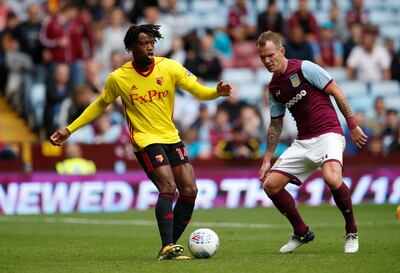 Nathaniel Chalobah, left, has joined Watford from Chelsea. Andrew Boyers / Reuters