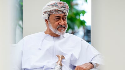 Oman's Sultan Haitham will undertake a state visit to Britain next month. AFP