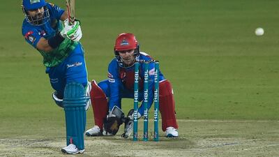 Multan Sultans' captain Mohammad Rizwan continued his great form in T20 cricket during the PSL 2022 opener. AFP