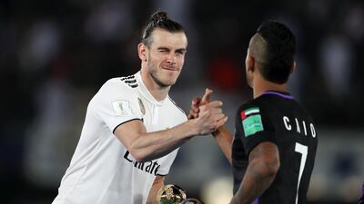 6. Bale’s hat-trick. Bale might not always be the favourite of Madridistas. If he played all his matches for them at Zayed Sports City, he would be an unqualified club legend, though. He scored the goal that eventually staved off Jazira in 2017. Then, in the first match of Mardid’s title defence a year later, he struck three in 11 minutes – the fastest hat-trick in the tournament’s history – to beat Kashima Antlers. Reuters