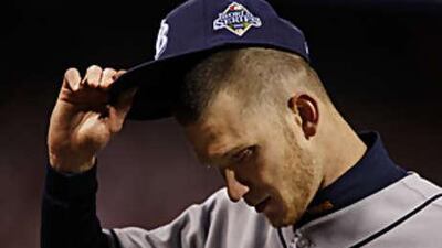 Tampa Bay's J.P. Howell helped them win the World Series.