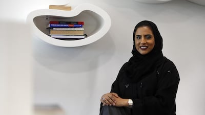 Hasna Al Blooshi grew up in a home where science became part of her upbringing. Ravindranath K / The National