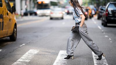 Street style in New York. Timur Emek / Getty Images
