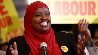 Labour's candidate for the upcoming Holborn and St Pancras by-election, Sagal Abdi-Wali. Getty