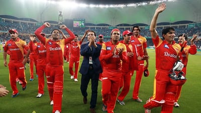 Islamabad United won the inaugural Pakistan Super League which was held entirely in the UAE. For this year's second edition, the final will be played in Pakistan. AFP