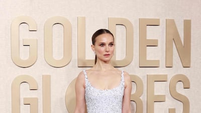 Natalie Portman in Dior. AFP