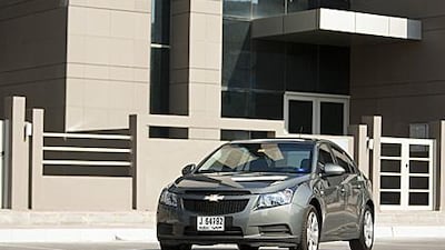 A well-worked nose, complete with signature grille, and pretty profile are the standout features of the Chevrolet Cruze's exterior.